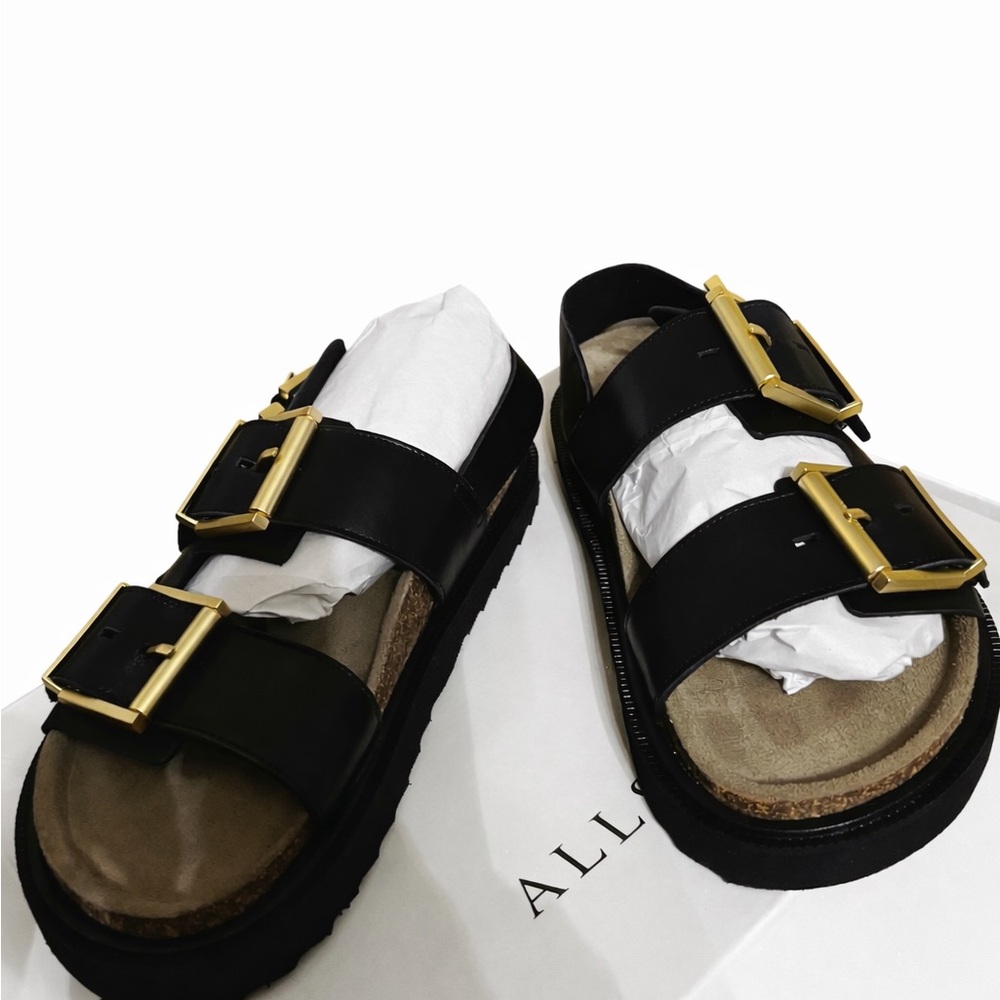 ALLSAINTS Isla buckle-detail sandals